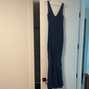 Le Chateau Midnight Blue Dress